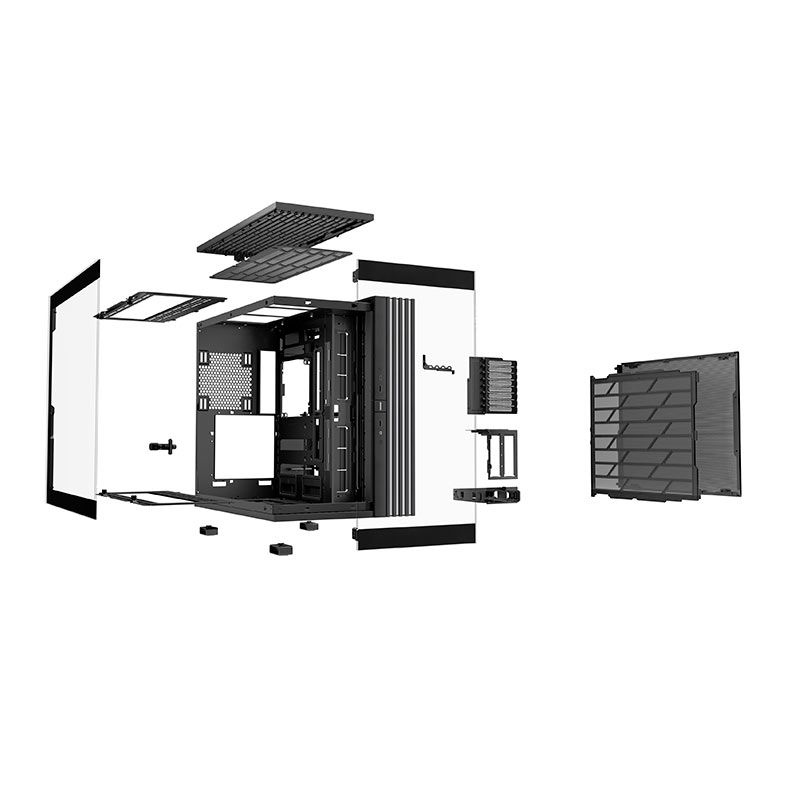 Gabinete Gamer Be Quiet! Light Base 900 DX, ARGB, Full-Tower, Lateral de Vidro, Preto, BGW69