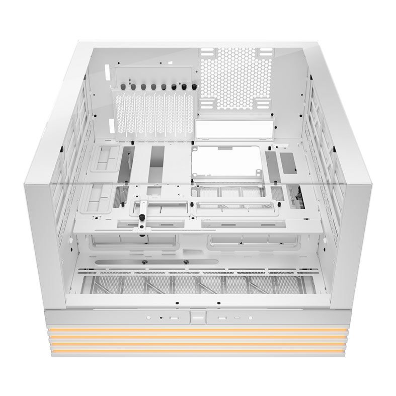 Gabinete Gamer Be Quiet! Light Base 900 DX, ARGB, Full-Tower, Lateral de Vidro, Branco, BGW70