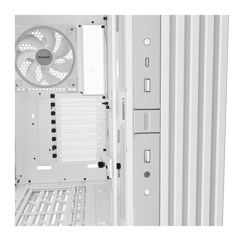 Gabinete Gamer Be Quiet! Light Base 900 DX, ARGB, Full-Tower, Lateral de Vidro, Branco, BGW70