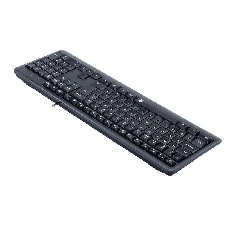 Teclado Membrana Redragon BK-7092, ABNT2, Preto, BK-7092-PT
