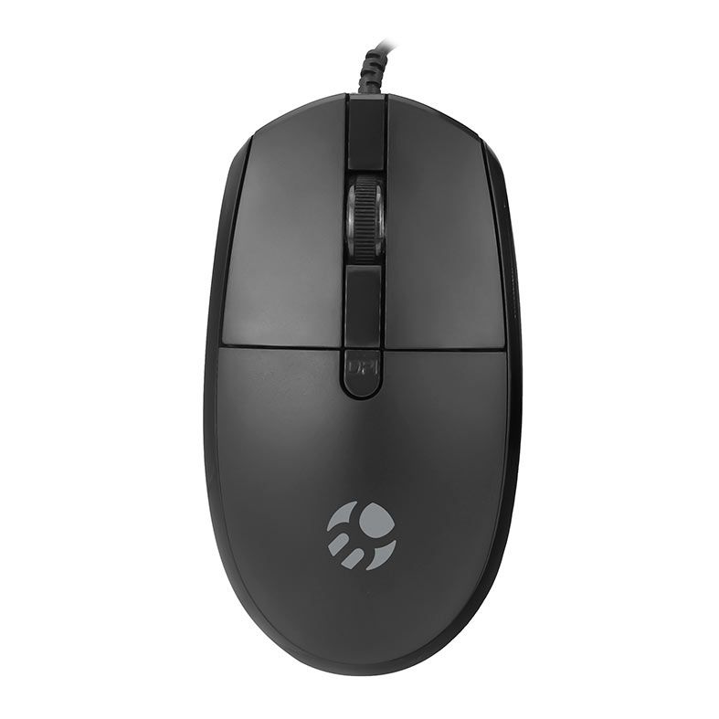 Mouse Bluecase BM112B, 2000DPI, USB, 4 Botoes, Preto, BM112B