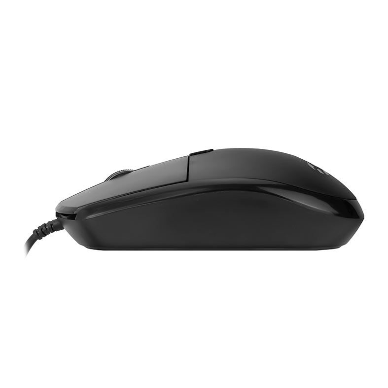 Mouse Bluecase BM112B, 2000DPI, USB, 4 Botoes, Preto, BM112B
