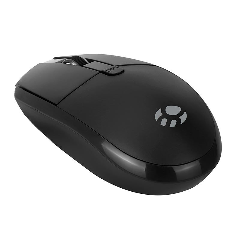 Mouse Bluecase BM112B, 2000DPI, USB, 4 Botoes, Preto, BM112B