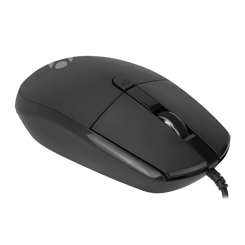 Mouse Bluecase BM112B, 2000DPI, USB, 4 Botoes, Preto, BM112B
