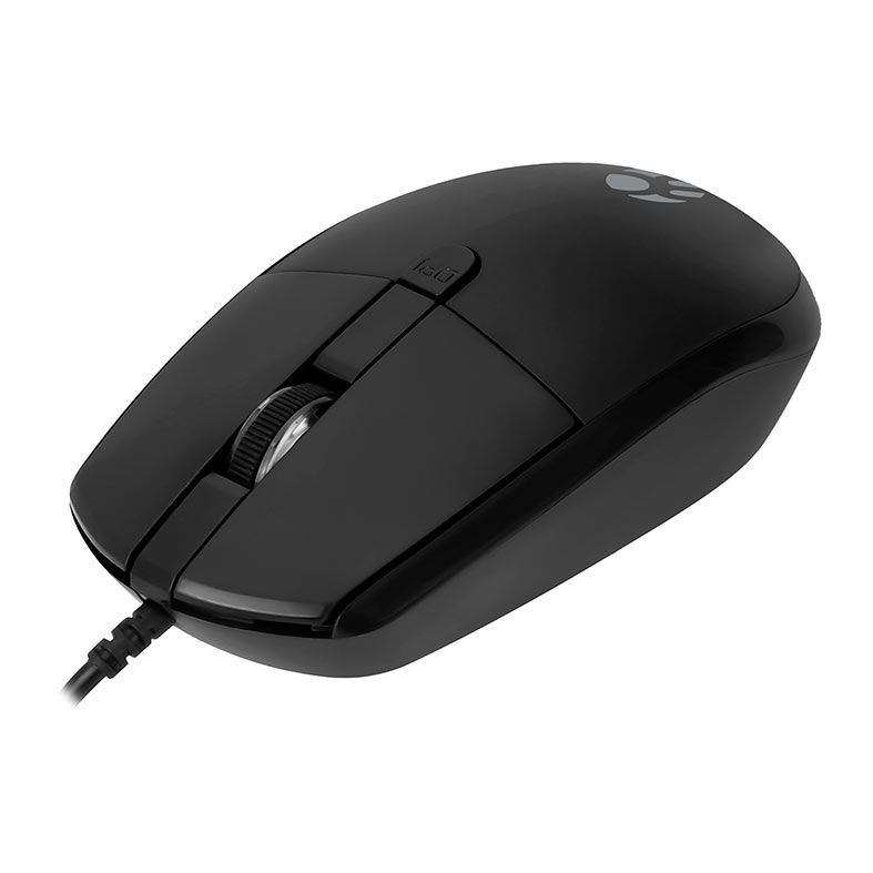 Mouse Bluecase BM112B, 2000DPI, USB, 4 Botoes, Preto, BM112B