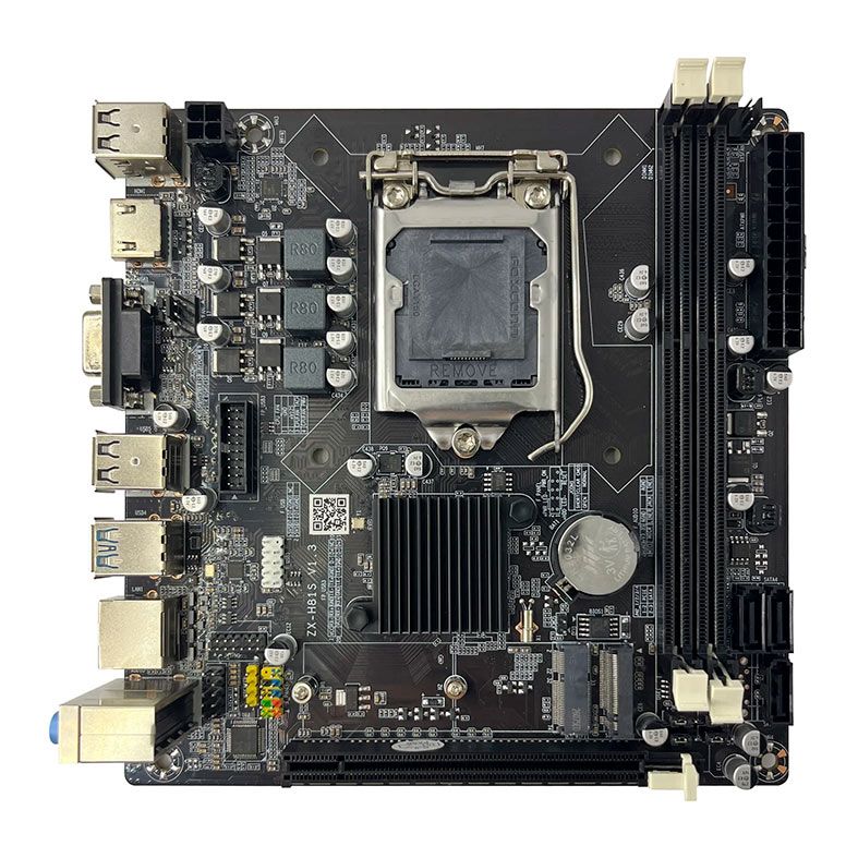 Placa Mae BlueCase H81, DDR3, LGA1150, Mini-ITX, Chipset Intel H81, BMBH81-D3HGU-ITX