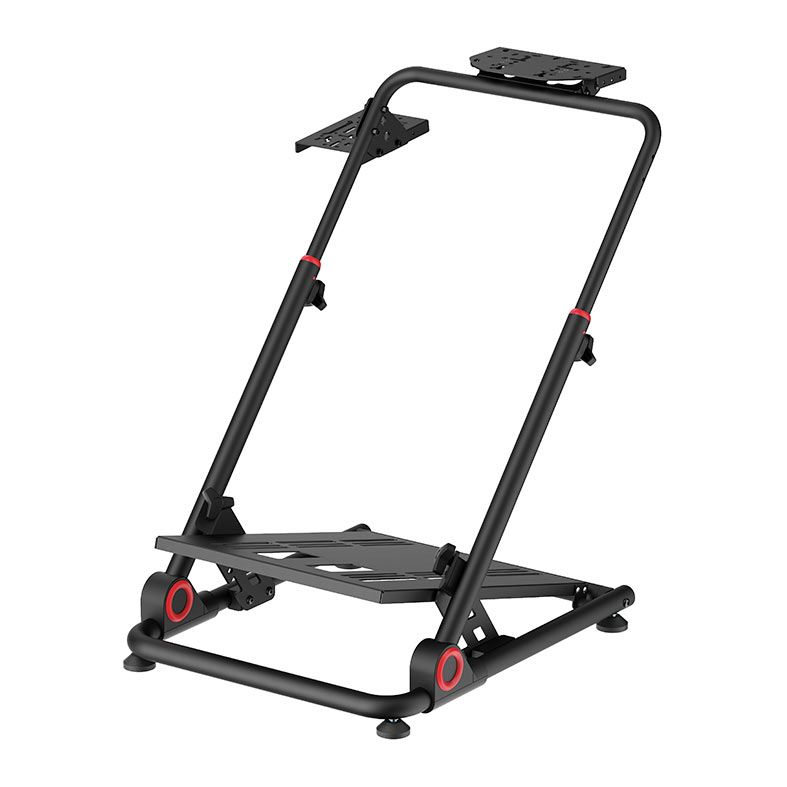 Suporte Para Volante Gamer Brateck Phantom, Simulador de Corrida, Cockpit Dobravel, Com Ajuste, Preto, BRATECK-PHANTOM