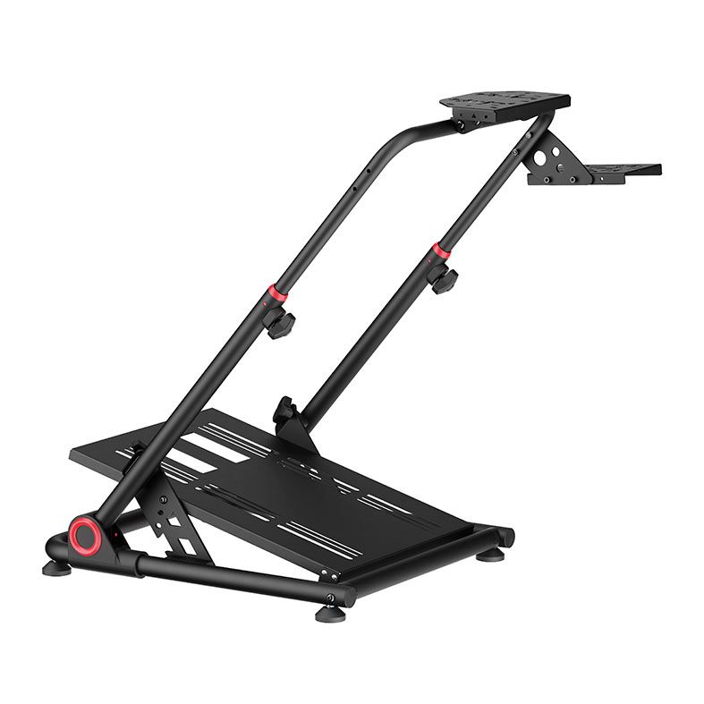 Suporte Para Volante Gamer Brateck Phantom, Simulador de Corrida, Cockpit Dobravel, Com Ajuste, Preto, BRATECK-PHANTOM