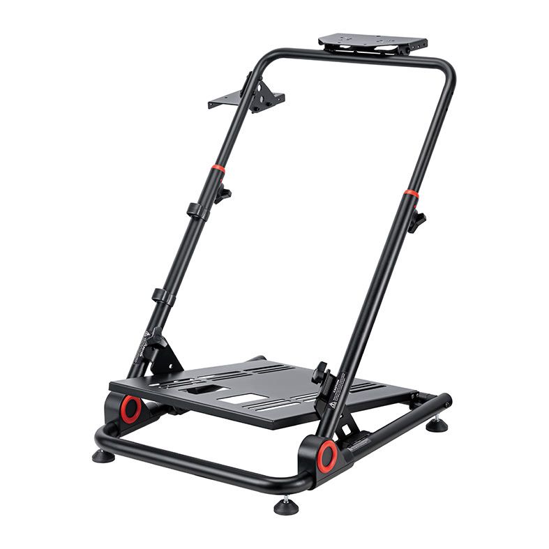 Suporte Para Volante Gamer Brateck Phantom, Simulador de Corrida, Cockpit Dobravel, Com Ajuste, Preto, BRATECK-PHANTOM