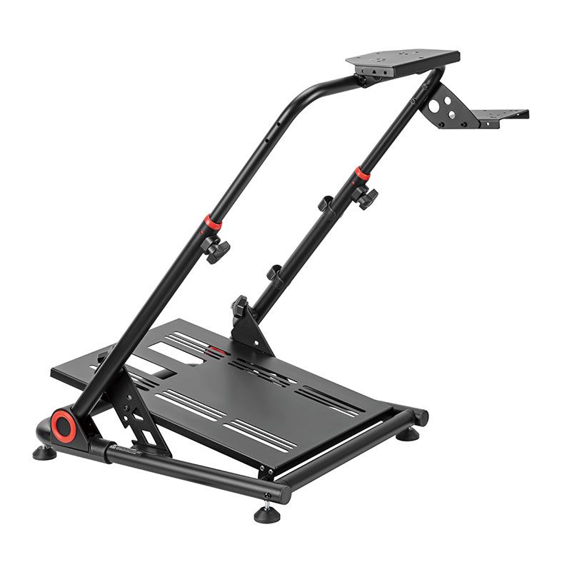 Suporte Para Volante Gamer Brateck Phantom, Simulador de Corrida, Cockpit Dobravel, Com Ajuste, Preto, BRATECK-PHANTOM