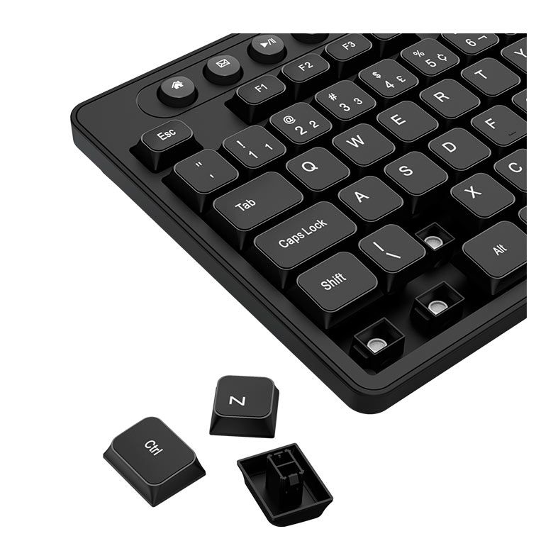 Kit Teclado e Mouse Redragon BS-7094, ABNT2, 4000DPI, Wireless, BS-7094