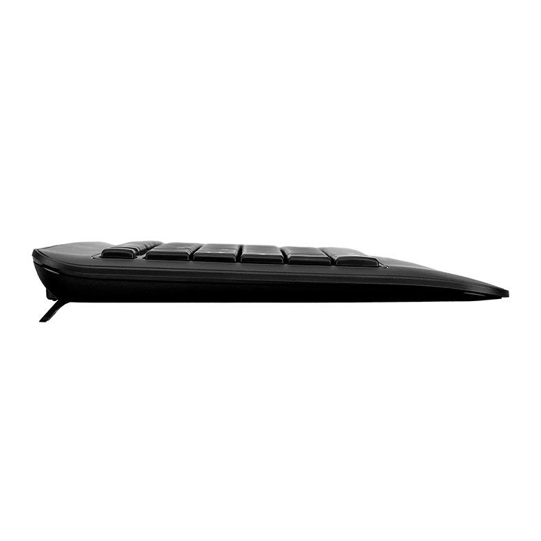 Teclado Membrana Bluecase BT131B, C/Apoio, USB, Preto, BT131B