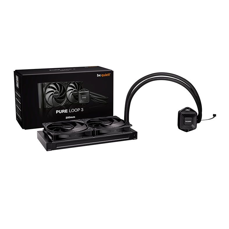 Water Cooler Be Quiet! Pure Loop 3, 280mm, Preto, BW028