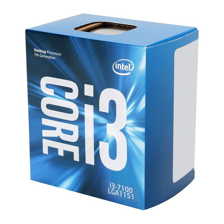 Processador Intel Core i3-7100 Dual-Core 3.9GHz 3MB Cache LGA1151, BX80677I37100