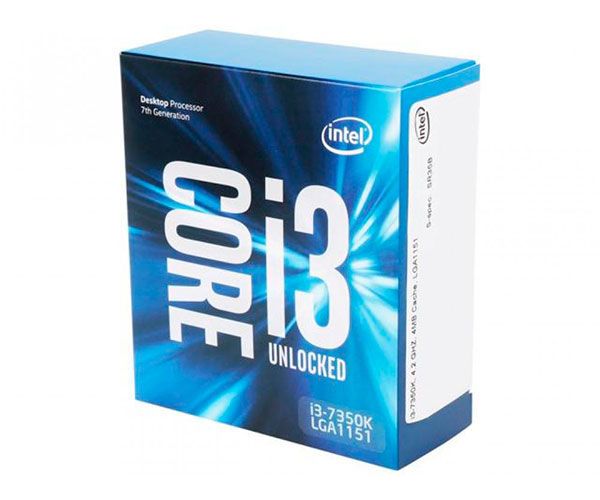 Processador Intel Core i3-7350K Dual-Core 4.2GHz 4MB Cache LGA1151, BX80677I37350K