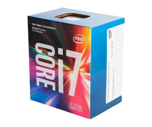 Processador Intel Core i7-7700 Quad-Core 3.6GHz (4.2GHz Turbo) 8MB Cache LGA1151, BX80677I77700