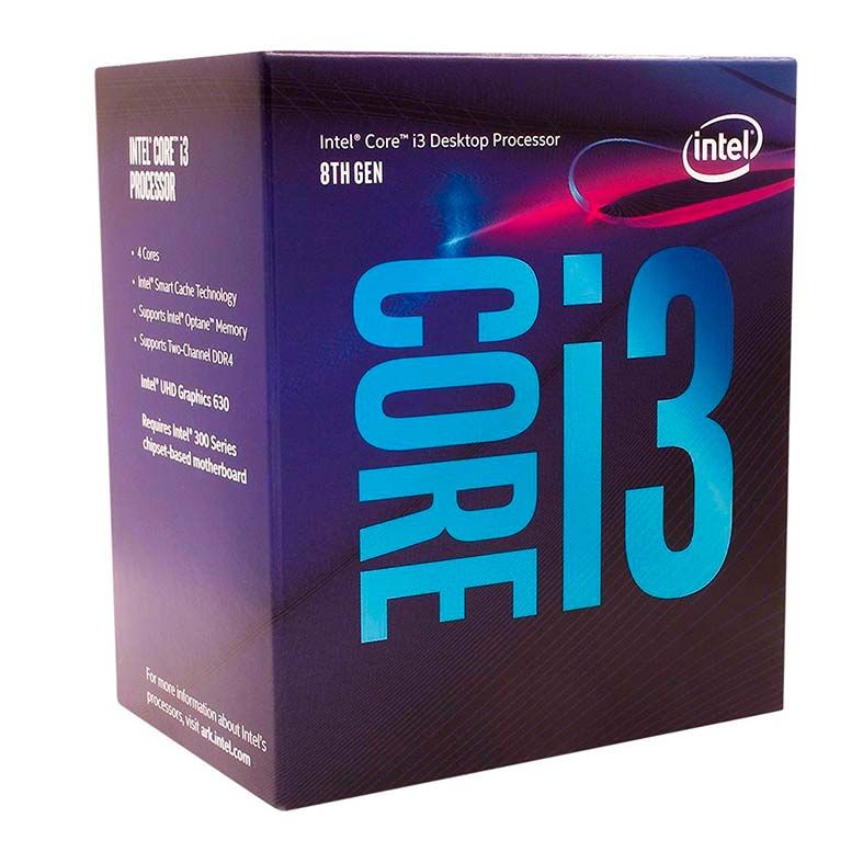 Processador Intel Core i3-8100 Coffee Lake LGA 1151 3.6Ghz 6MB