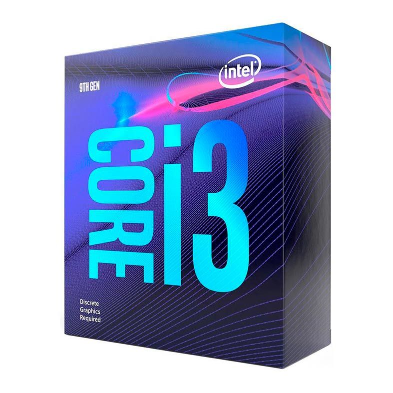 Processador Intel Core i3-9100F, 4-Core, 4-Threads, 3.6GHz (4.2GHz Turbo), Cache 6MB, LGA1151, BX80684I39100F