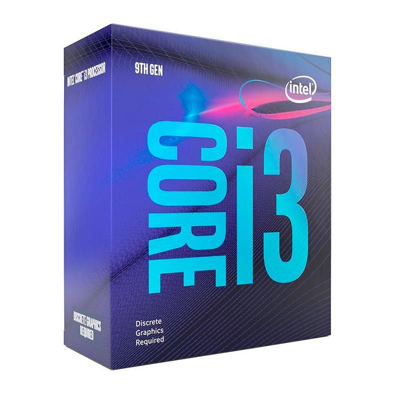 Processador Intel Core i3-9100F, 4-Core, 4-Threads, 3.6GHz (4.2GHz Turbo), Cache 6MB, LGA1151, BX80684I39100F