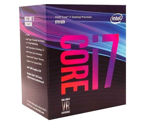 Processador Intel Core i7-8700 Coffee Lake LGA 1151 3.2Ghz 12MB