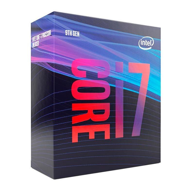 Processador Intel Core i7-9700, 8-Core, 8-Threads, 3GHz (4.7GHz