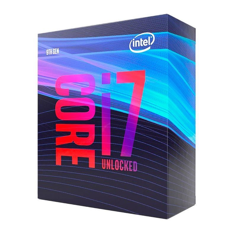 Processador Intel Core i7-9700K, 8-Core, 8-Threads, 3.6GHz (4.9GHz Turbo), Cache 12MB, LGA1151, BX80684I79700K
