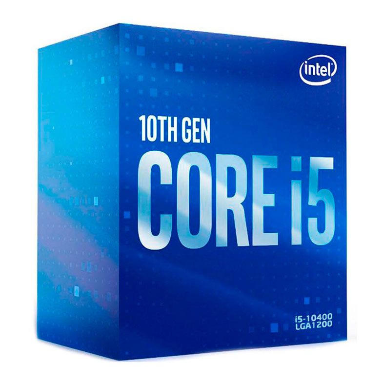 Processador Intel Core i5-10400, 6-Core, 12-Threads, 2.9Ghz (4.3Ghz Turbo), Cache 12MB, LGA1200, BX8070110400-BR