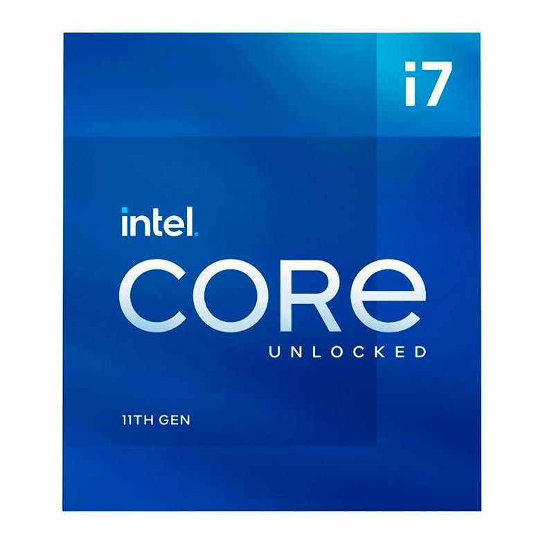 Processador Intel Core i7-11700K, 8-Core, 16-Threads, 3.6GHz (5.0GHz Turbo), Cache 16MB, LGA1200, BX8070811700K