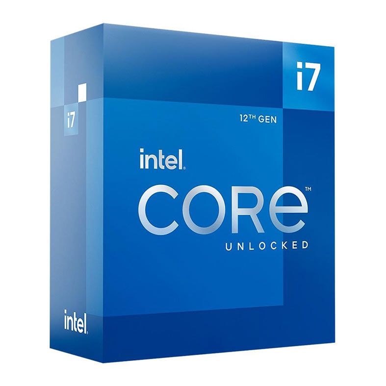 Processador Intel Core i7-12700K, 12-Core, 20-Threads, 3.6GHz (5.0GHz Turbo), Cache 25MB, LGA1700, BX8071512700K