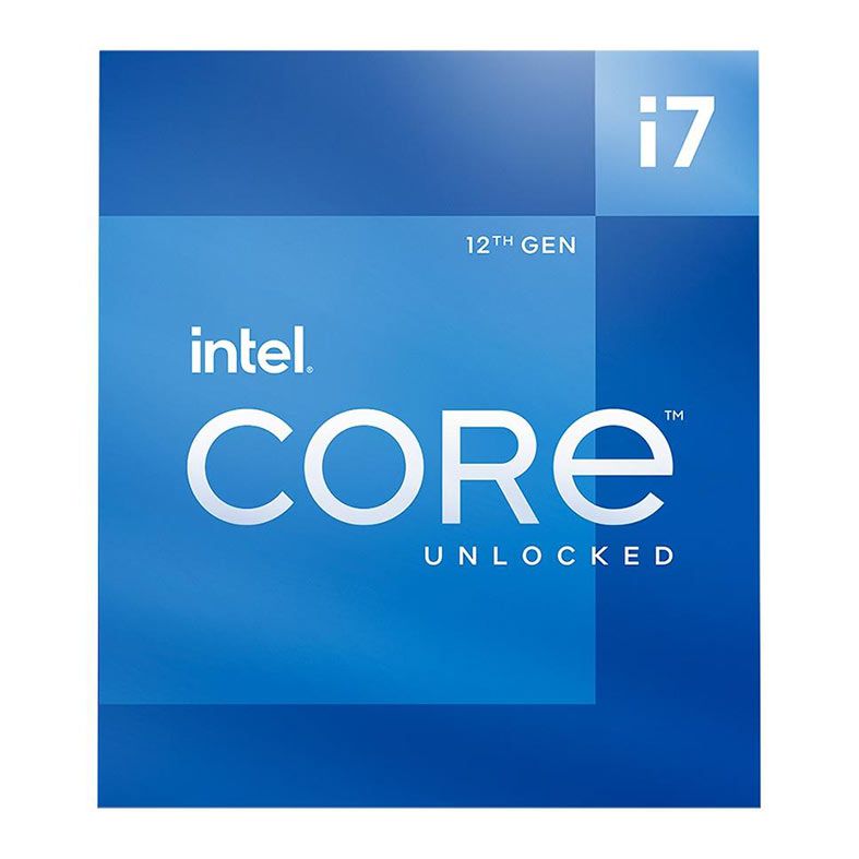 Processador Intel Core i7-12700K, 12-Core, 20-Threads, 3.6GHz (5.0GHz Turbo), Cache 25MB, LGA1700, BX8071512700K