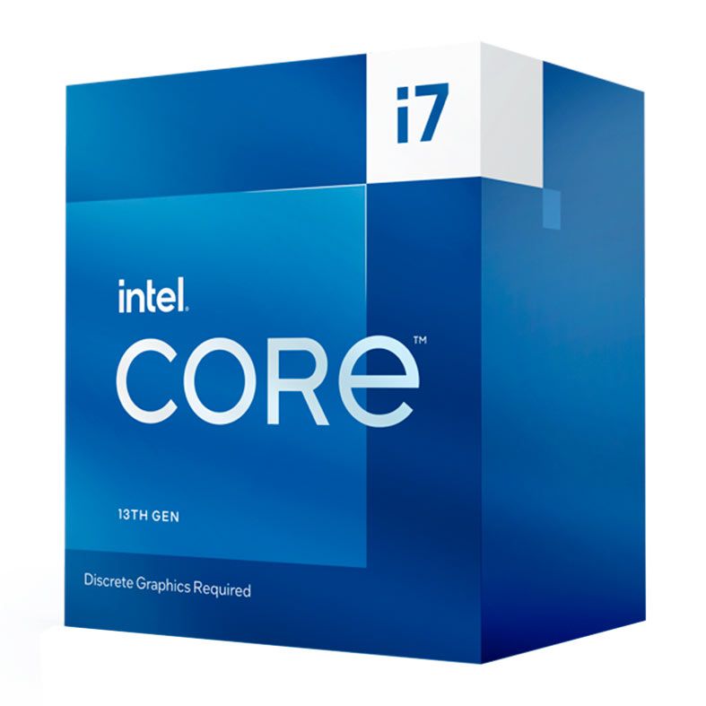 Processador Intel Core I7-13700F, 16-Core, 24-Threads, 2.1GHz (5.2GHz Turbo), Cache 24MB, LGA1700, BX8071513700F-BR
