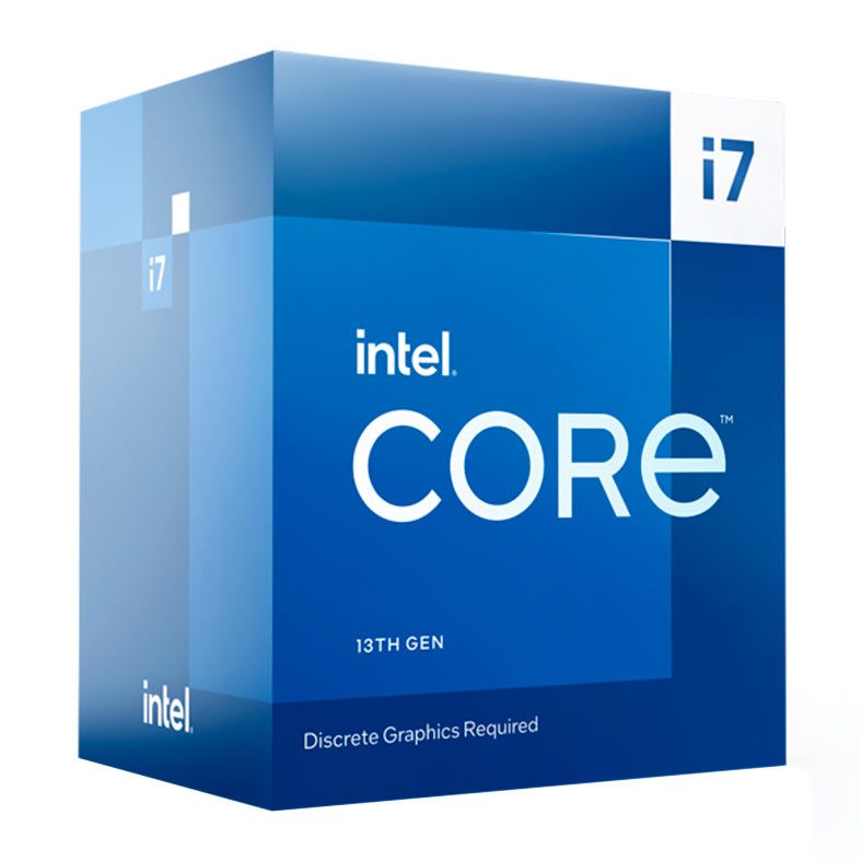 Processador Intel Core I7-13700F, 16-Core, 24-Threads, 2.1GHz (5.2GHz Turbo), Cache 24MB, LGA1700, BX8071513700F-BR