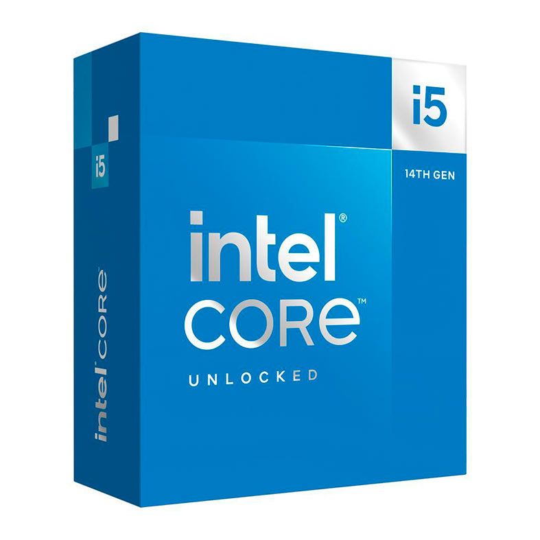 Processador Intel Core i5-14600K, 14-Core, 20-Threads, 3.5GHz (5.3GHz Turbo), Cache 24MB, LGA1700, BX8071514600K-BR