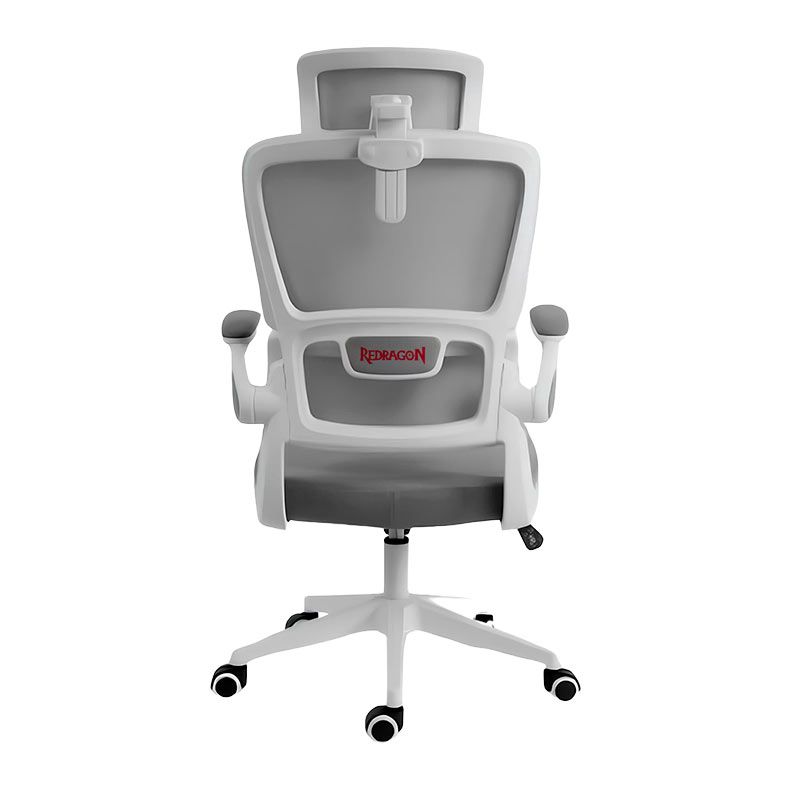 Cadeira Office Redragon Hela, Ergonomica, Branco e Cinza, C214-W
