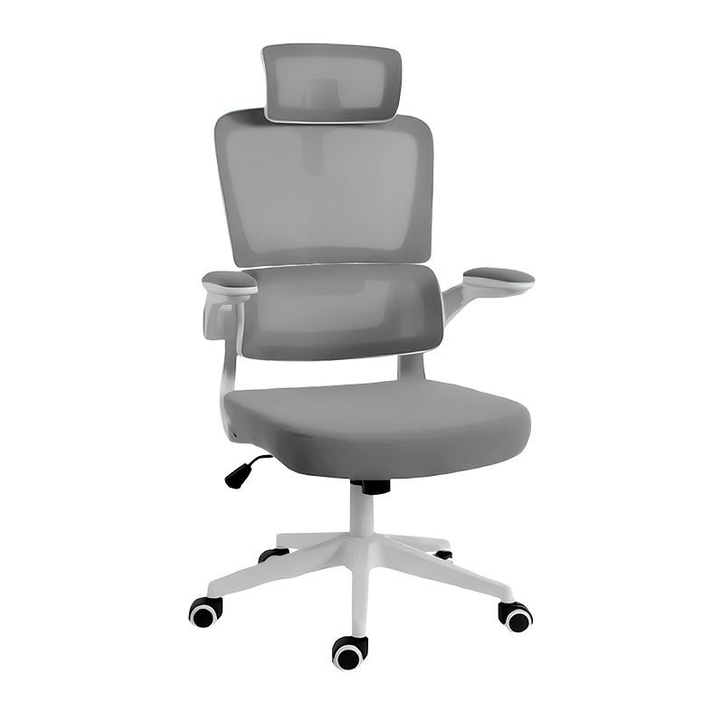 Cadeira Office Redragon Hela, Ergonomica, Branco e Cinza, C214-W