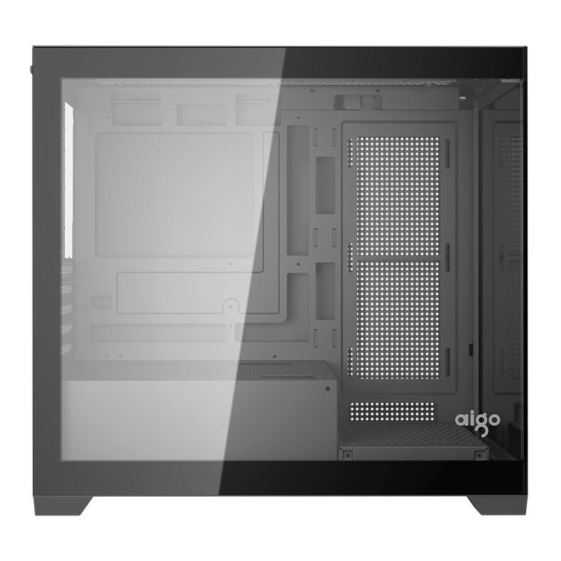 Gabinete Gamer Aigo Darkflash C218M, Mid-Tower, Lateral de Vidro, Preto, C218M-BK