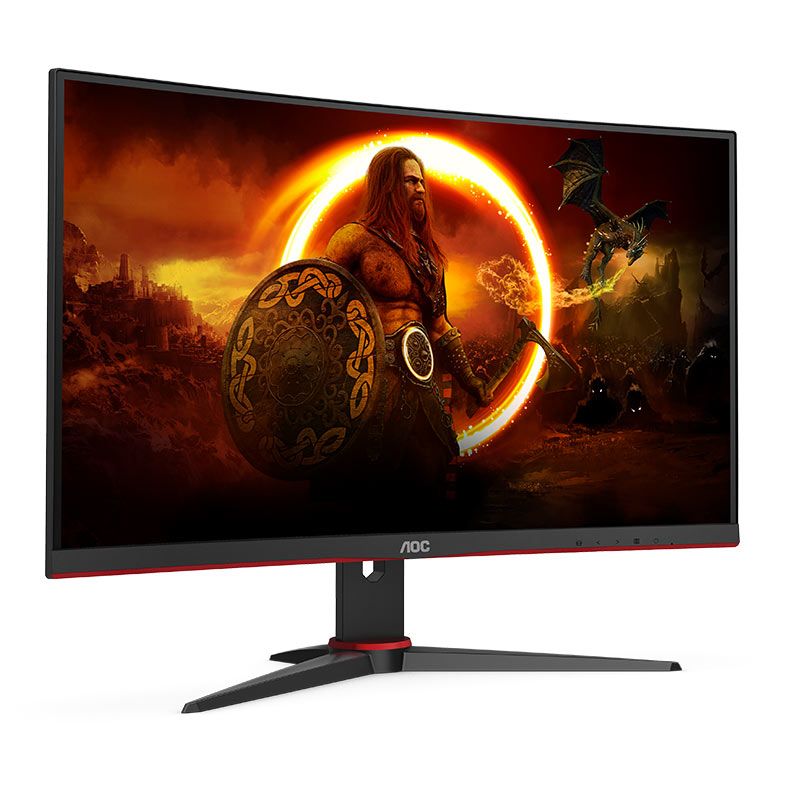 Monitor Gamer AOC Legend C27G2ZE, 27 Pol. VA, Curvo, FHD, 0.5ms, 240Hz, FreeSync Premium, HDMI/DP, C27G2ZE