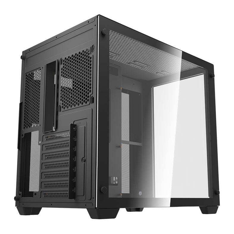 Gabinete Gamer Aigo DarkFlash C285, Lateral de Vidro, Preto, C285-BK