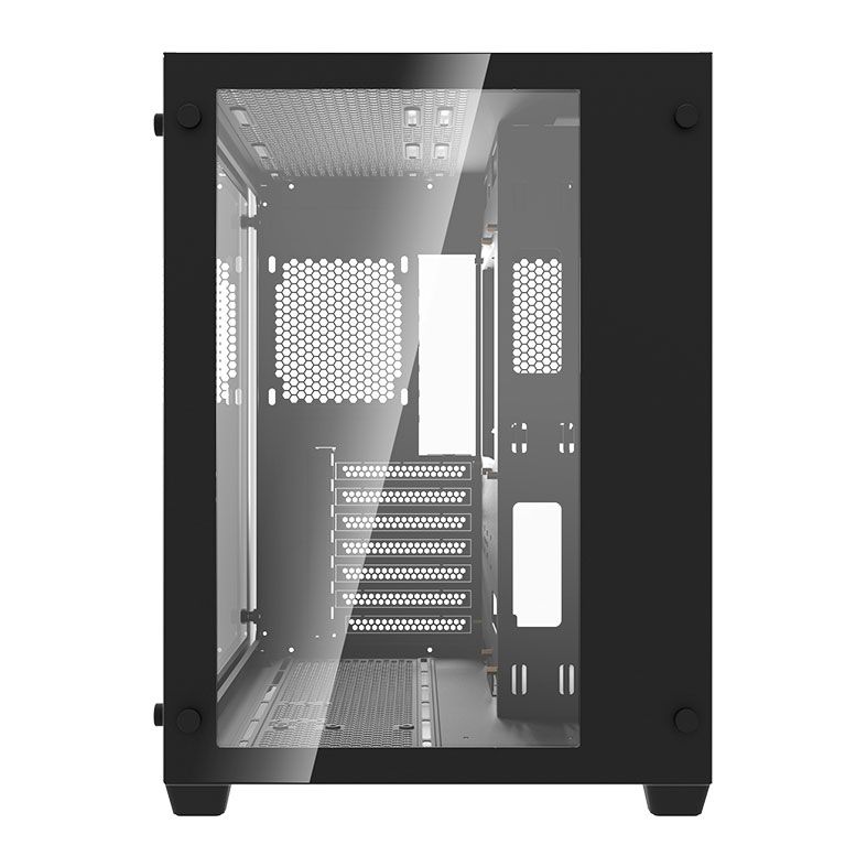 Gabinete Gamer Aigo DarkFlash C285, Lateral de Vidro, Preto, C285-BK