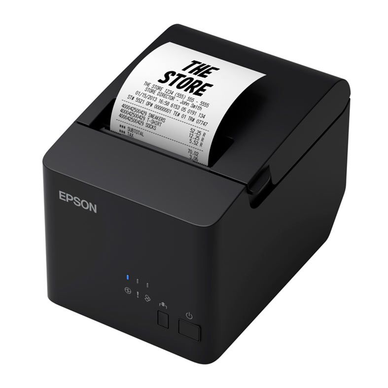 Impressora Termica Epson TM-T20X, USB, Bivolt, Preta, C31CH26031