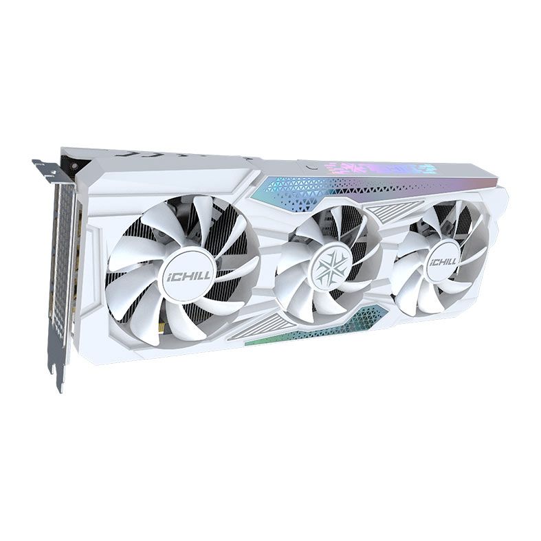 Placa de Video INNO3D GeForce RTX 4060 Ti iCHILL X3 OC White, 8GB, GDDR6, 128-bit, C406T3-08D6X-17113280