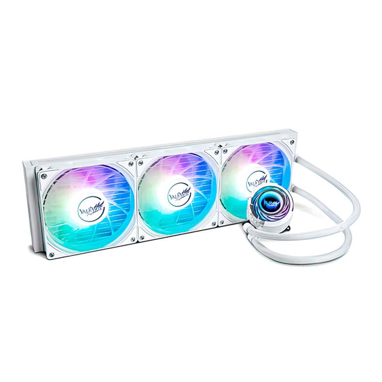 Water Cooler Valkyrie Jarn C420W, RGB, 420mm, Branco, C420W-RGB-WH