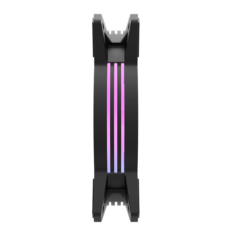 Kit Ventoinhas Aigo DarkFlash C6MS, RGB, 3x120mm, Preto, C6MS-BLACK