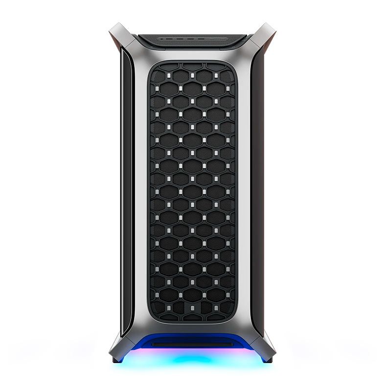 Gabinete Gamer Cooler Master Cosmos Alpha, Full-Tower, Lateral de Vidro, Preto e Prata, C700-KGNN-S00
