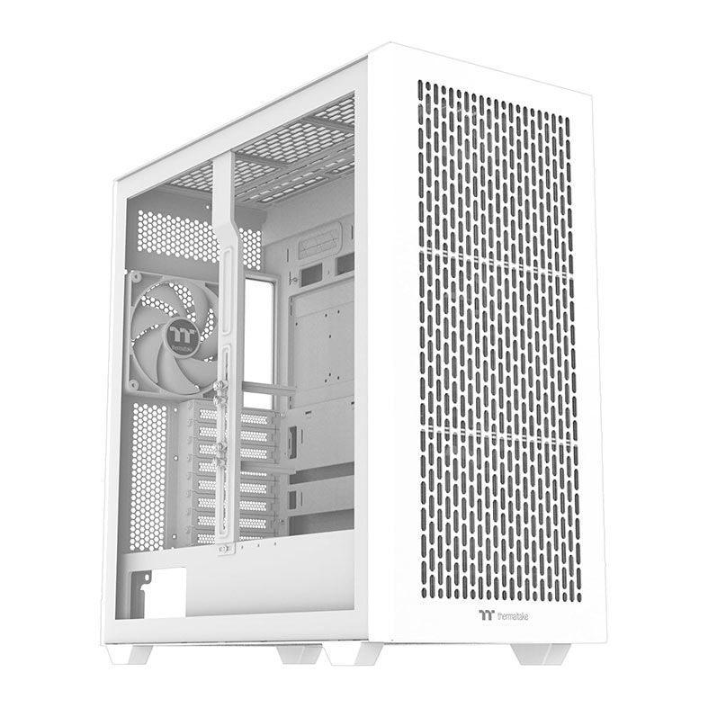 Gabinete Gamer Thermaltake AX500 Full Tower Snow, ARGB, Full-Tower, Lateral de Vidro, Branco, CA-11D-00F6WN-00