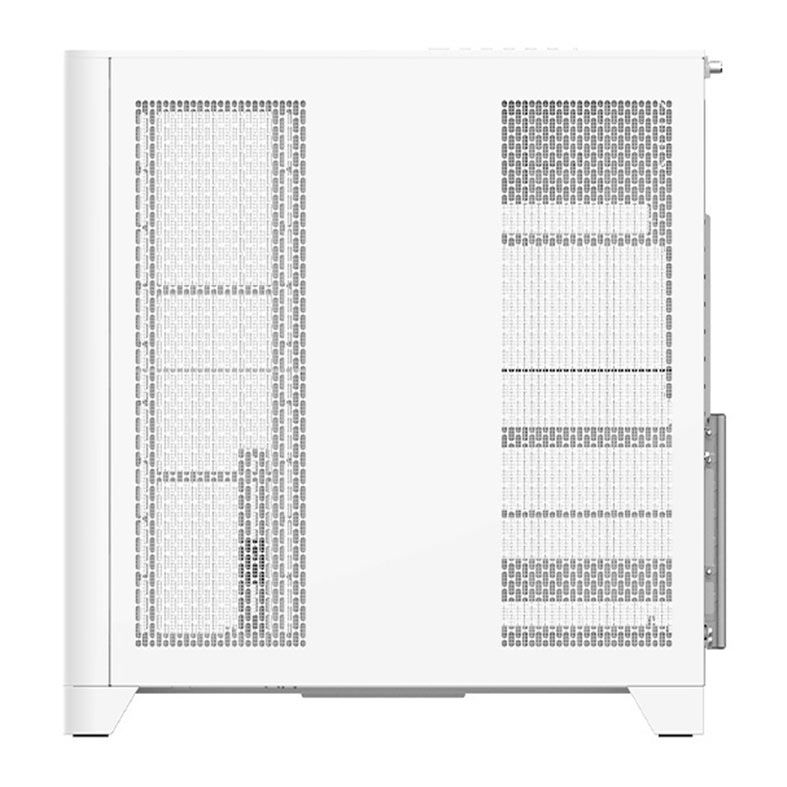 Gabinete Gamer Thermaltake View 390 AIR Snow, ARGB, Mid-Tower, Lateral de Vidro, Com 2 Fans, Branco, CA-11F-00M6WN-00