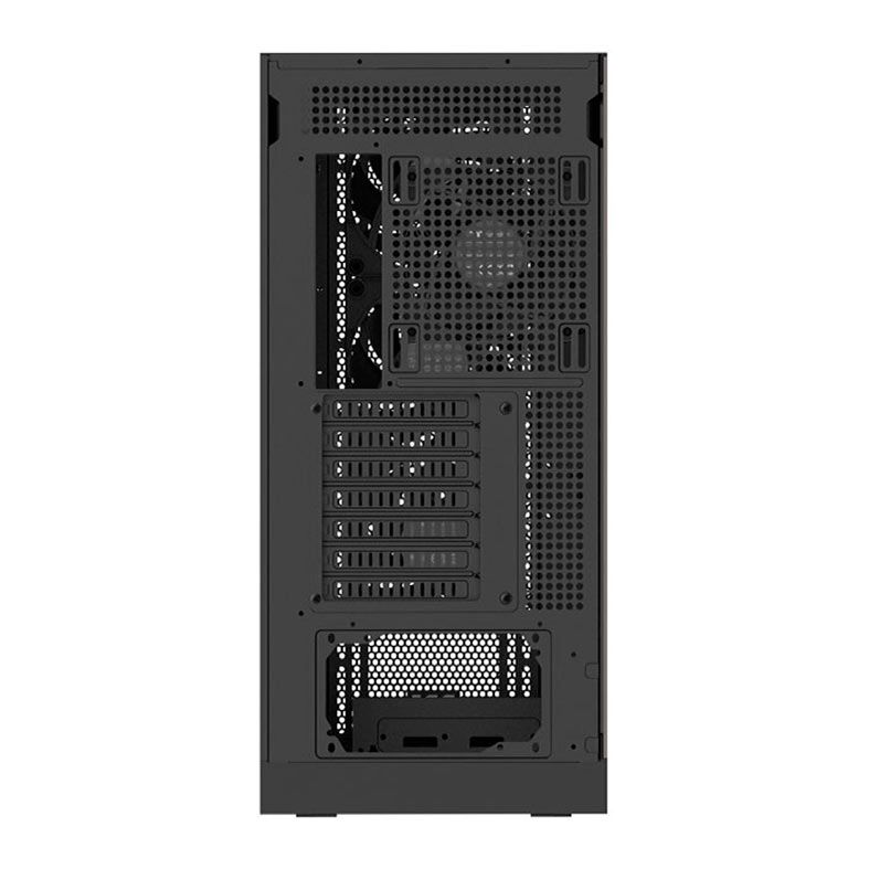 Gabinete Gamer Thermaltake S370 Wood Style, Mid-Tower, Lateral de Vidro, Preto, CA-11J-00M1WN-00