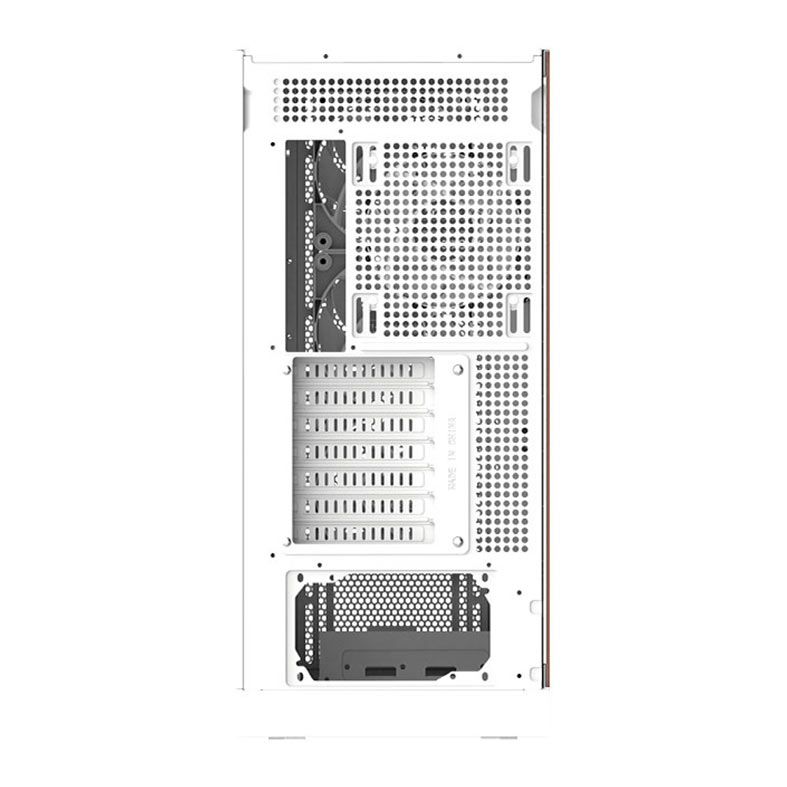 Gabinete Gamer Thermaltake S370 Wood Style, Mid-Tower, Lateral de Vidro, Branco, CA-11J-00M6WN-00