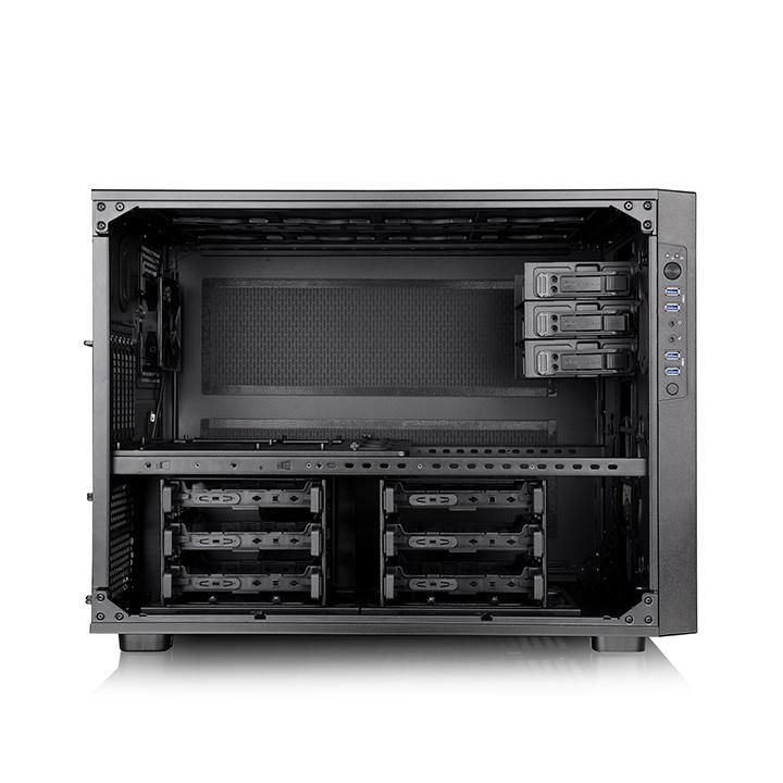 Gabinete Thermaltake Core X9 Black Window, CA-1D8-00F1WN-00 - BOX