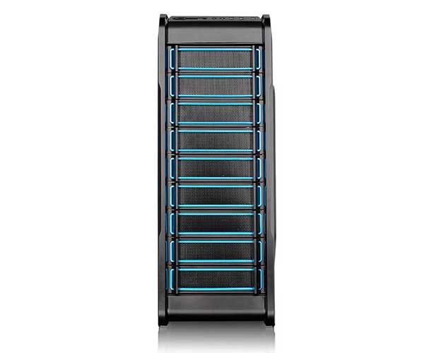 Gabinete Thermaltake Versa N23 Black Led Azul, CA-1E2-00M1WN-05